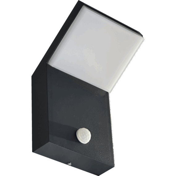 APLICA LED 12W CU SENZOR DE MISCARE EXTERIOR LUMINA CALDA