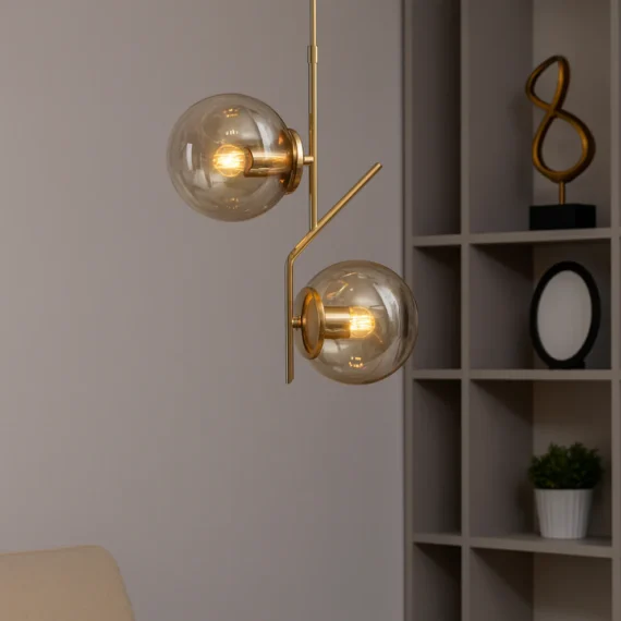 LUSTRA e27*2 maxim 60w/bec Globa 20cm