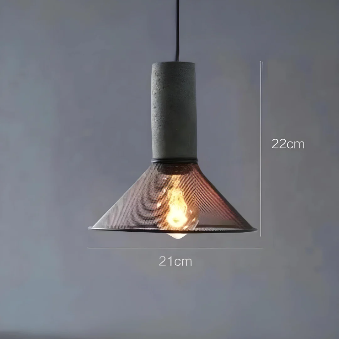 Pendul, Model 4857-1, 1 X E27, Cu Abajur, Inaltime Reglabila, Negru