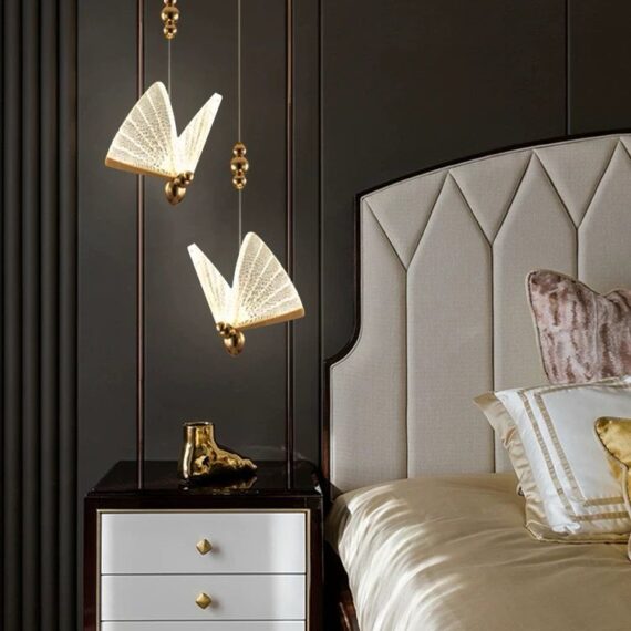 Lustra Pe Cablu cu LED Fluture 2W 3000K/4000K/6500K 9206-2