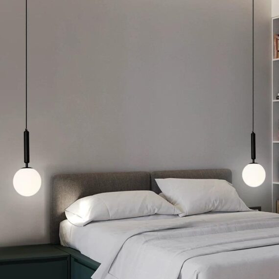 Lustra Pe Calbu Cu Glob E27 maxim 60W  DF107/1BK