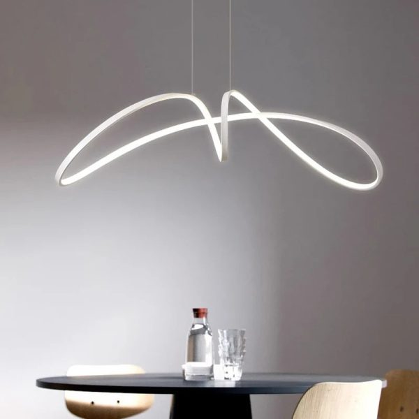 Lustra LED Lamon Telecomanda 108W lumina/rece/calda/neutra intensitate reglabila G3681 WT