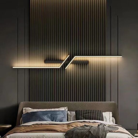 APLICA LED 3FUNCTII 60CM NEGRU 18W