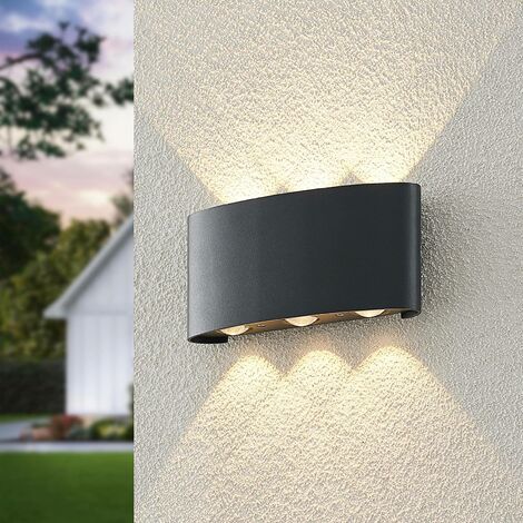Aplica LED 6W Exterior Neagra 2056-3