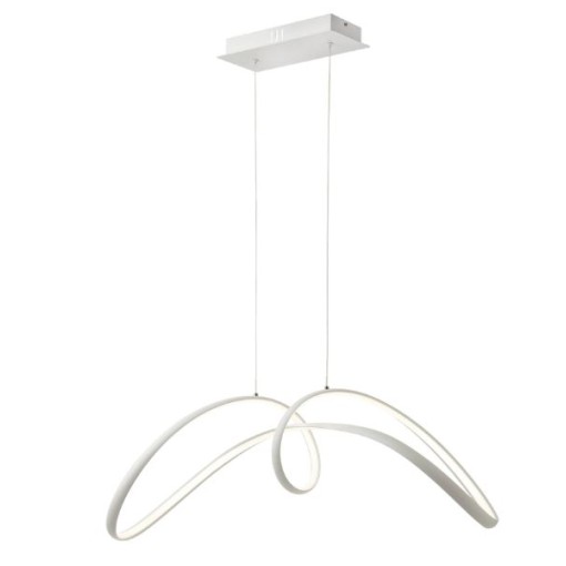 Lustra LED Lamon Telecomanda 108W lumina/rece/calda/neutra intensitate reglabila G3681 WT