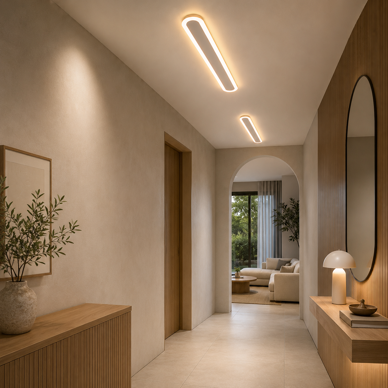 Aplica Tip Plafoniera LED 60cm 40W lumina/rece/calda/neutra
