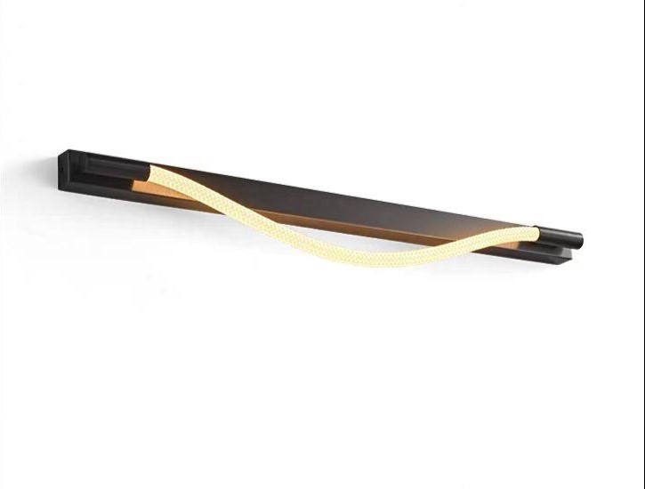Aplica LED 100CM 18W Negru 3 Tipuri De Lumina
