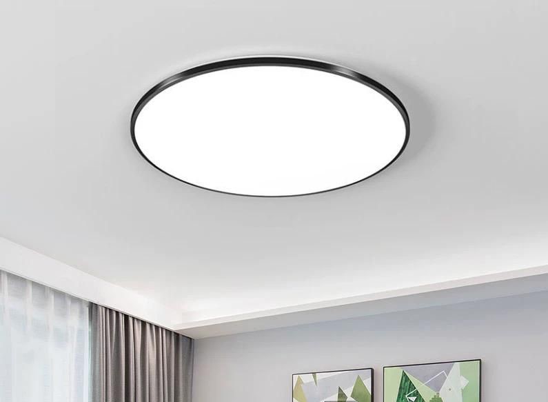 Plafoniera LED Ultra Slim Negru 40W IP44