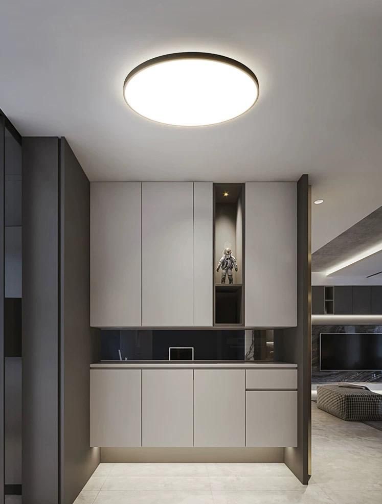 Plafoniera LED Ultra Slim Negru 40W IP44