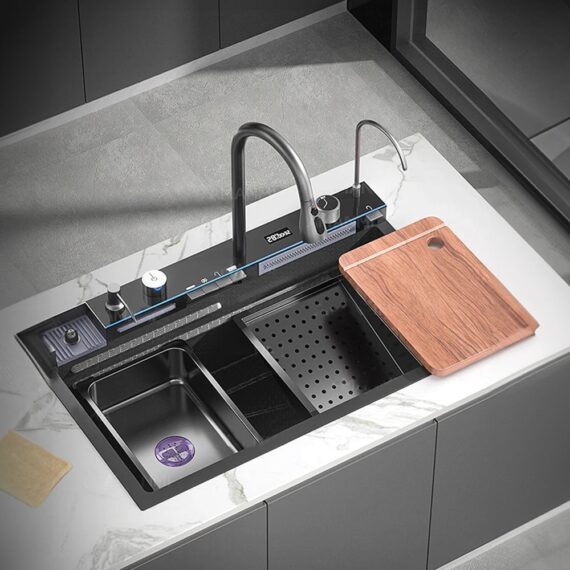 CHIUVETA MULTIFUNCTIONALA CU ACCESORII INCLUSE, BATERIE DIGITALA, GRI ANTRACIT