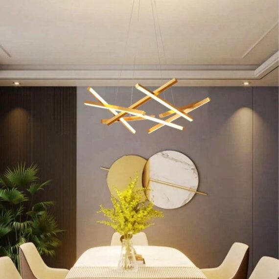 Lustra LED cu Telecomanda 76W lumina/rece/calda/neutra intensitate reglabila