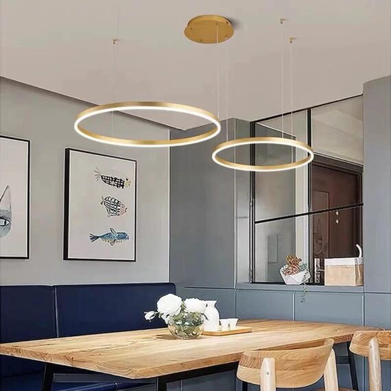 Lusuta LED Suspendata 3651 Auriu 40-60CM