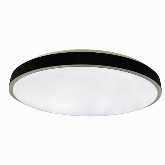 PLAFONIERA LED NEGRU APLICAT 24W 2400LM IP44