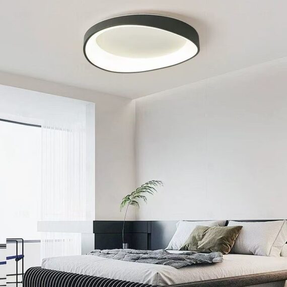 Lustra LED cu Telecomanda Coffe Black&White 124W