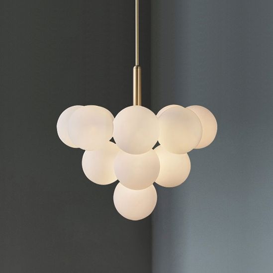 Lustra LED Suspendata Grape 13xGlob ALB-AURIU