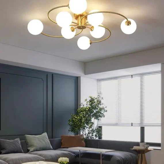 Lustra Cu Abajur 8xBec G9 510-8