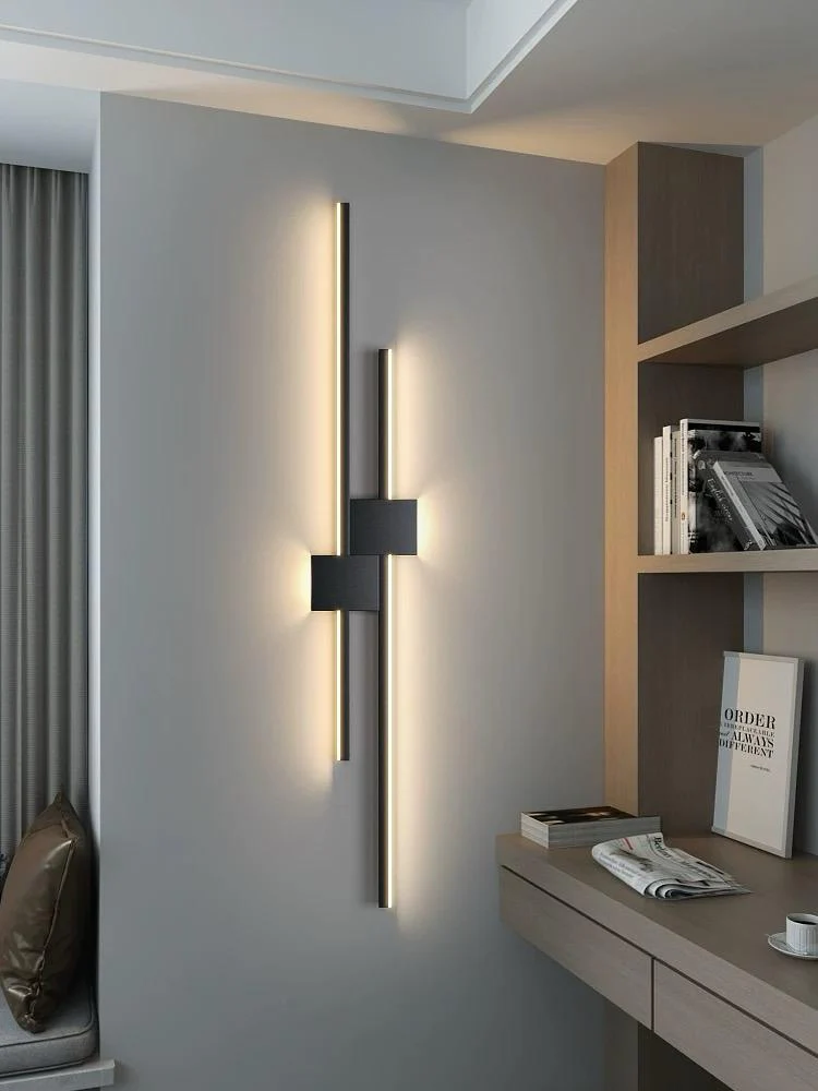 Aplica LED, 3 Tipuri De Lumina, 42W, Negru B199-2