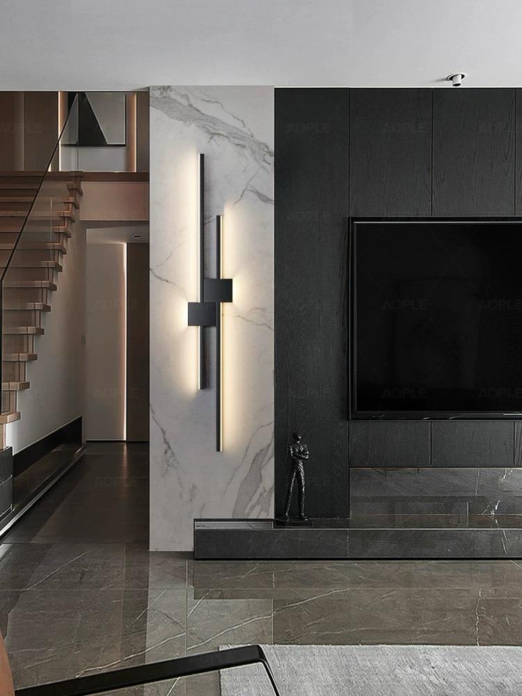 Aplica LED, 3 Tipuri De Lumina, 42W, Negru B199-2