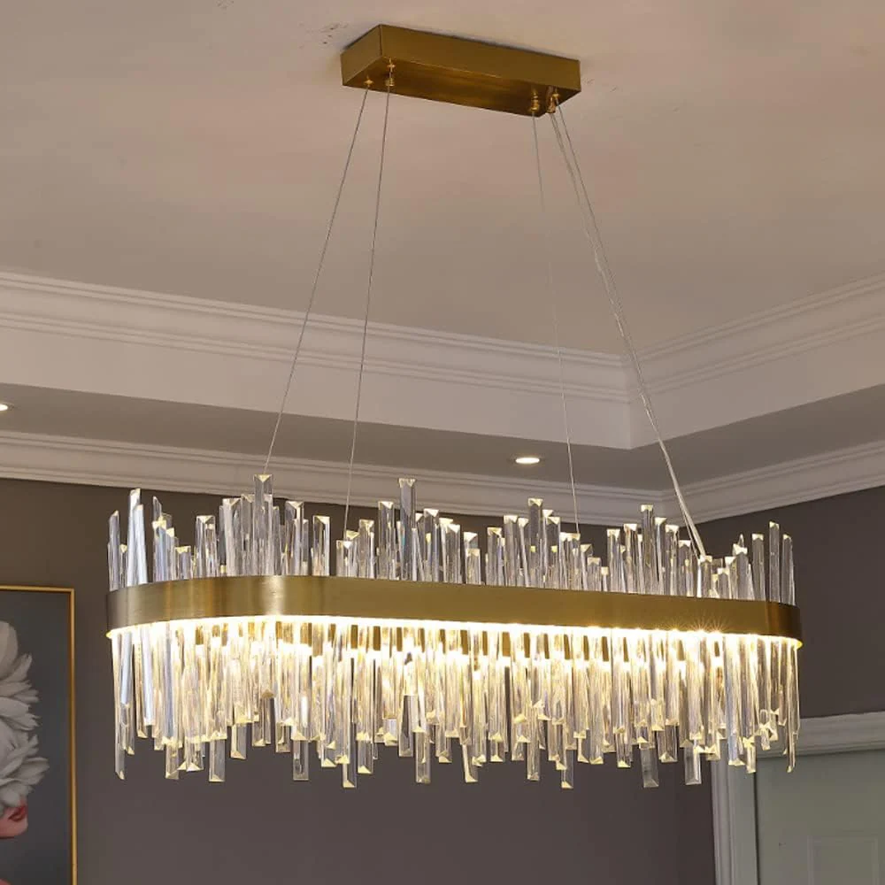 Candelabru LED 98347/80*30 Cristal Metal 120W Auriu