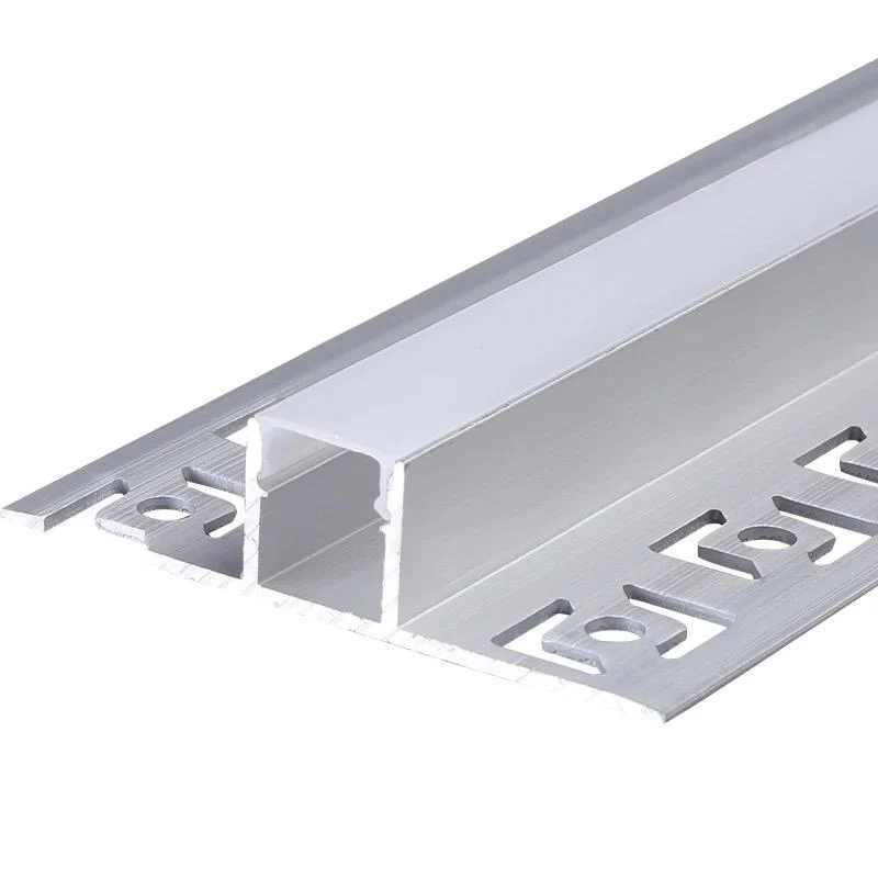 Profil LED Incastrat, Finisaj Glet, Lungime 2m, Latime 1.3 cm