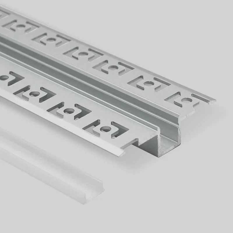 Profil LED Incastrat, Finisaj Glet, Lungime 2m, Latime 1.3 cm