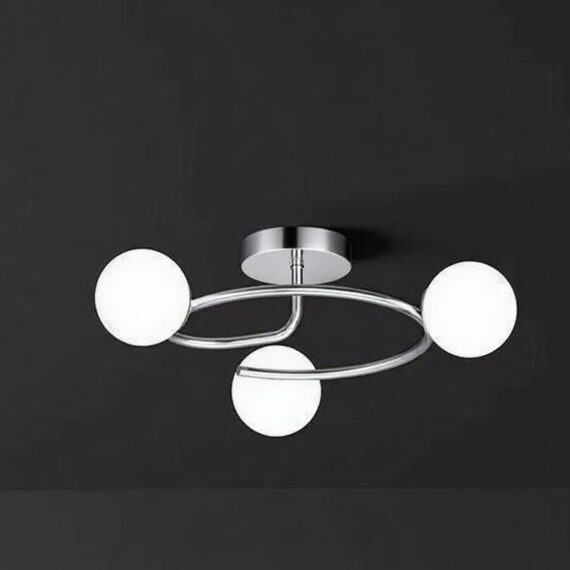 Lustra cu Glob 6655 Moderna E27x3