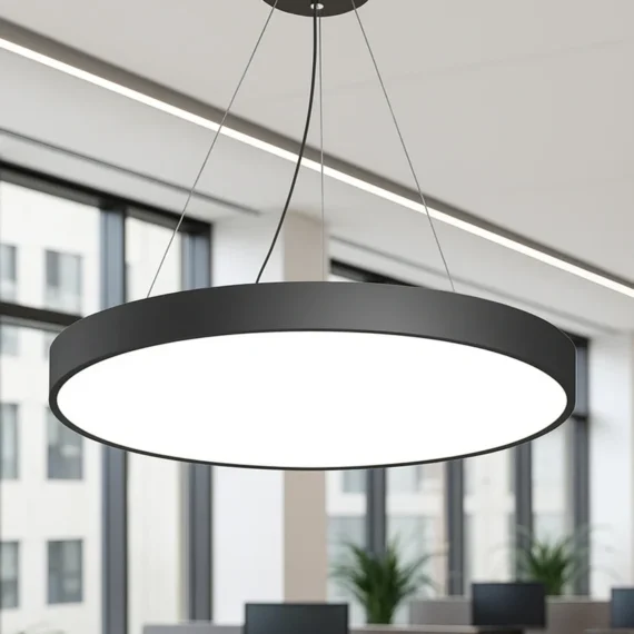 Panou LED 60x60 Suspendat 6000K 54W Negru