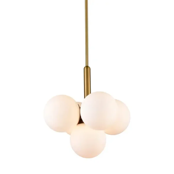 Lustra Suspendata Aurie Glob Alb G9x5-2410