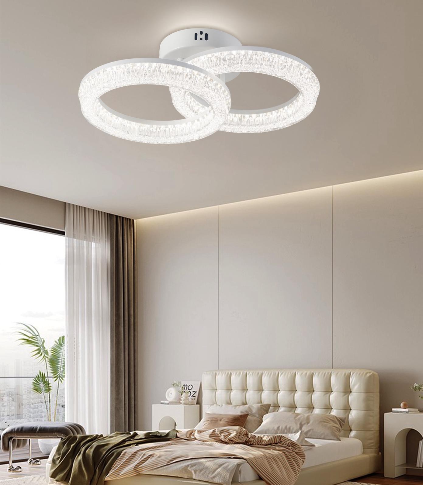 Lustra LED cu Telecomanda Design Modern 80W-K2536/2