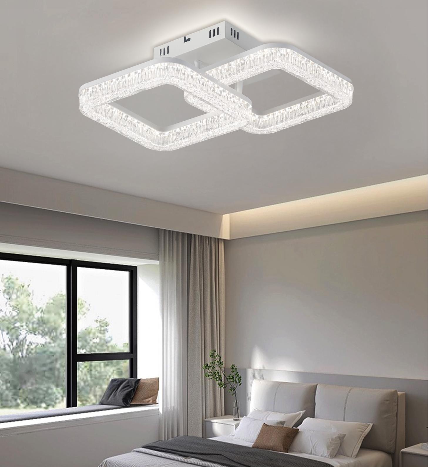 Lustra LED cu Telecomanda Design Modern 80W-K2535/2