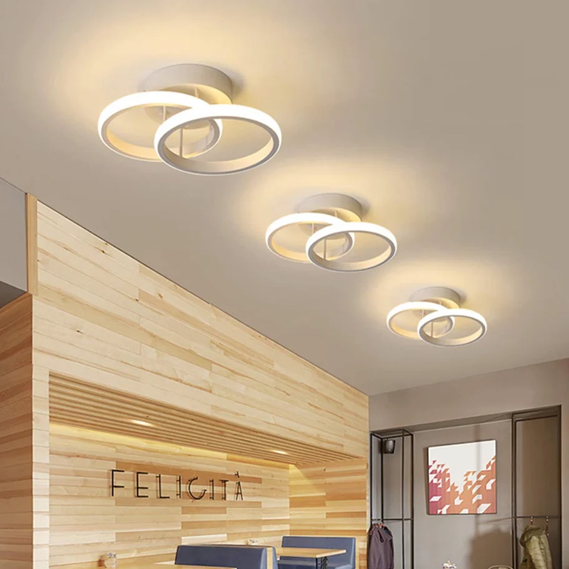 Aplica LED Tip Plafoniera Alba 3 Tipuri Iluminat