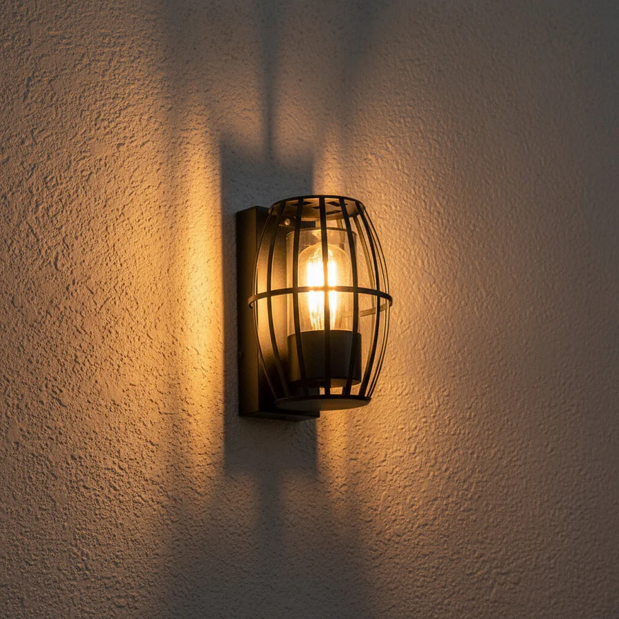 Aplica Exterior de Perete cu Bec E27 IP65 0291