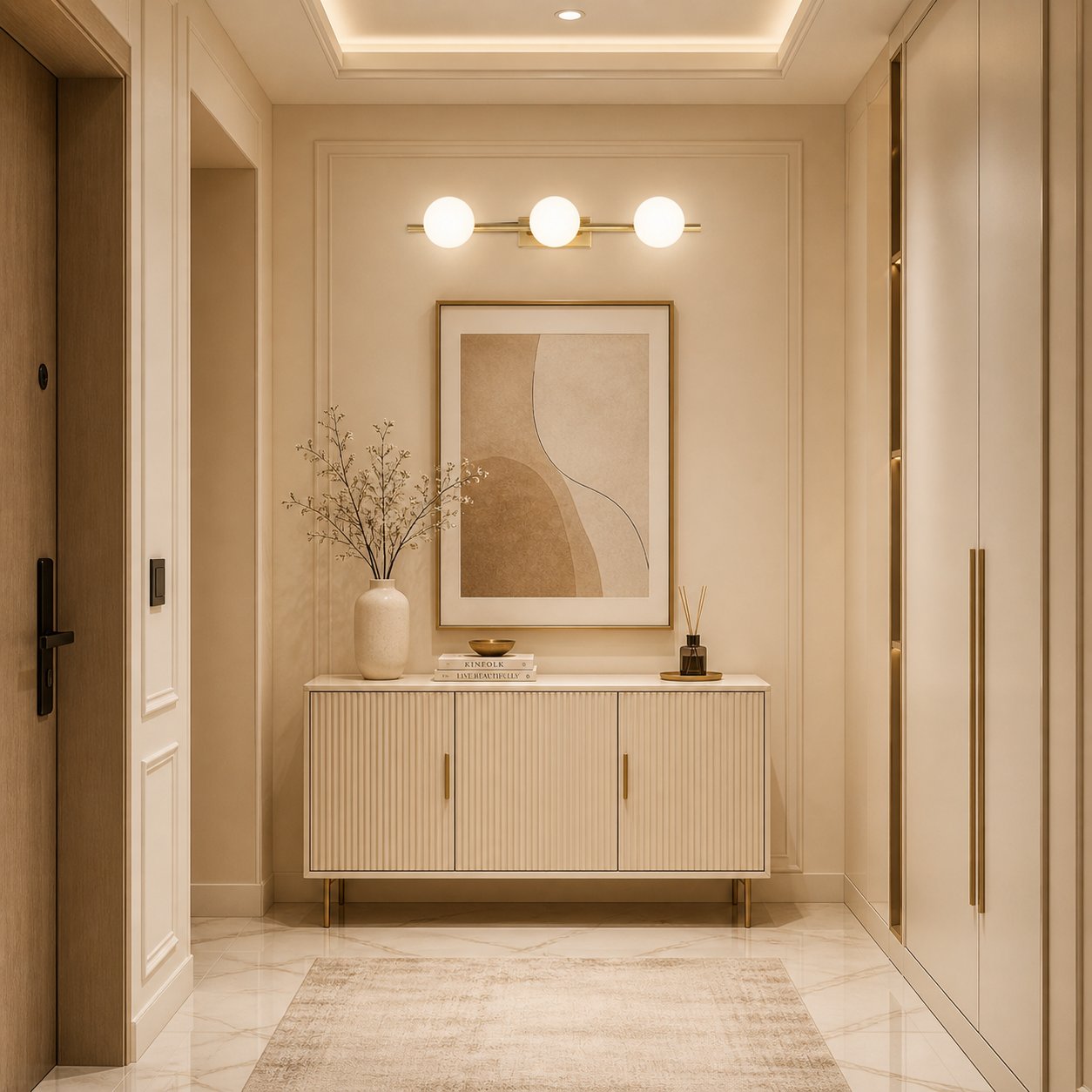 Lustra LED Moderna, aplică perete globuri, iluminat hol modern, lampă living eleganta DN50-3