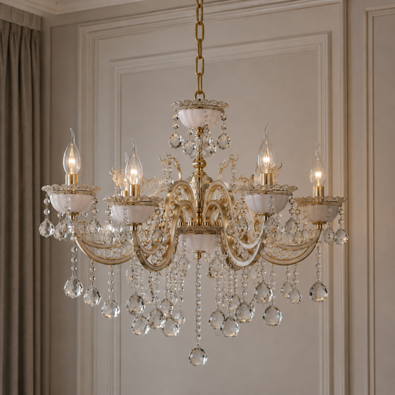 CANDELABRU CRISTAL 1569-8 IMPERIAL