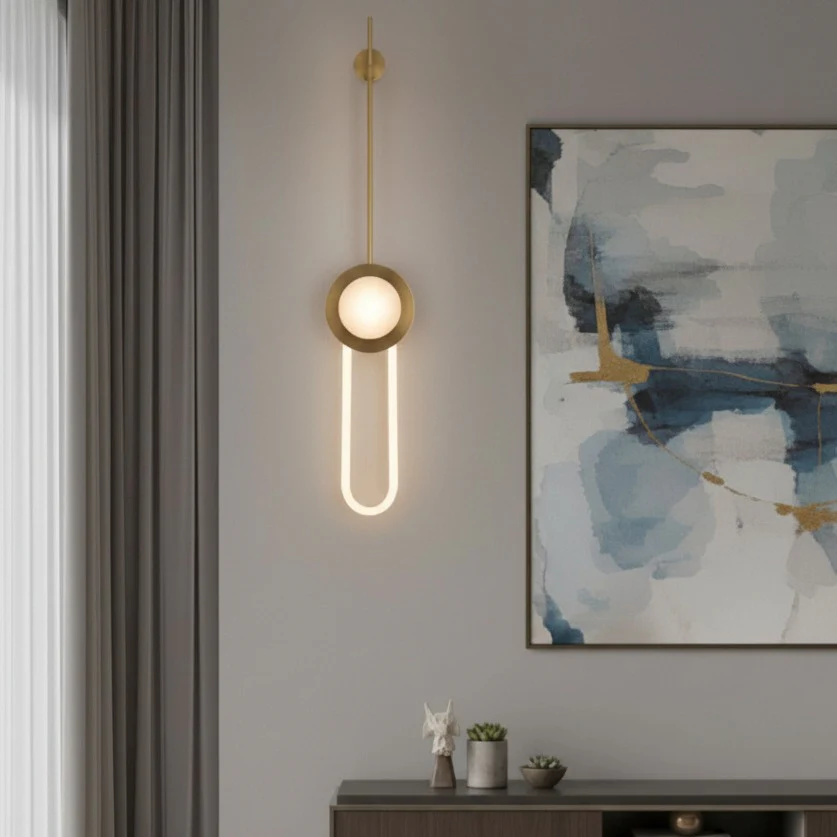 Aplica Perete LED YCM-639 Metal Auriu