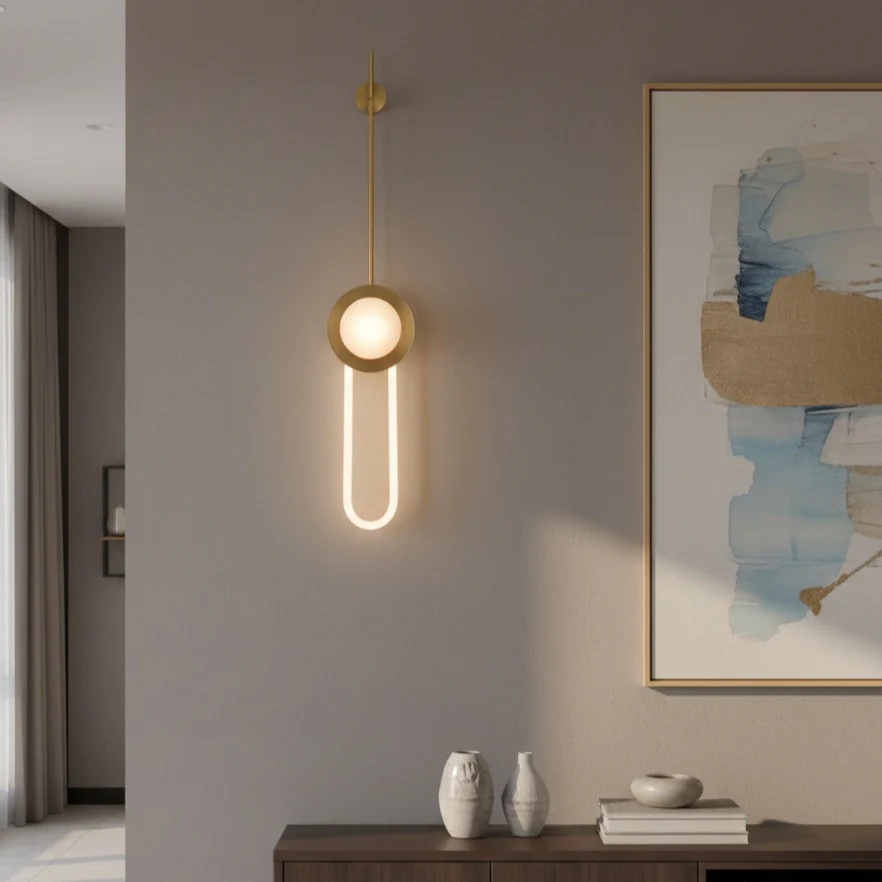 Aplica Perete LED YCM-639 Metal Auriu