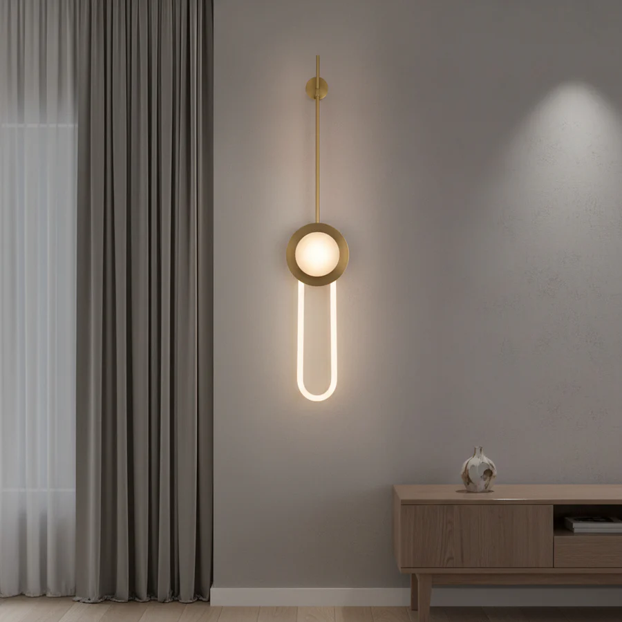 Aplica Perete LED YCM-639 Metal Auriu