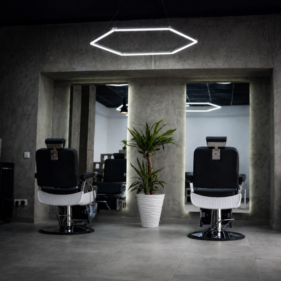 Plafoniera LED Tip Hexagon 83x98CM 39w