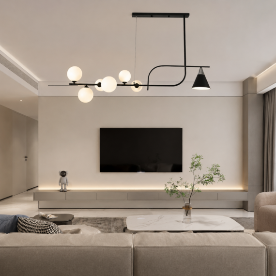 Lustra suspendata Moderna cu Design Artistic Premium